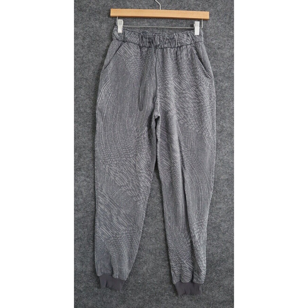 Lululemon Pants Women 4‎ Gray 28" Keep Moving Jogger High Rise Athleisure NWOT